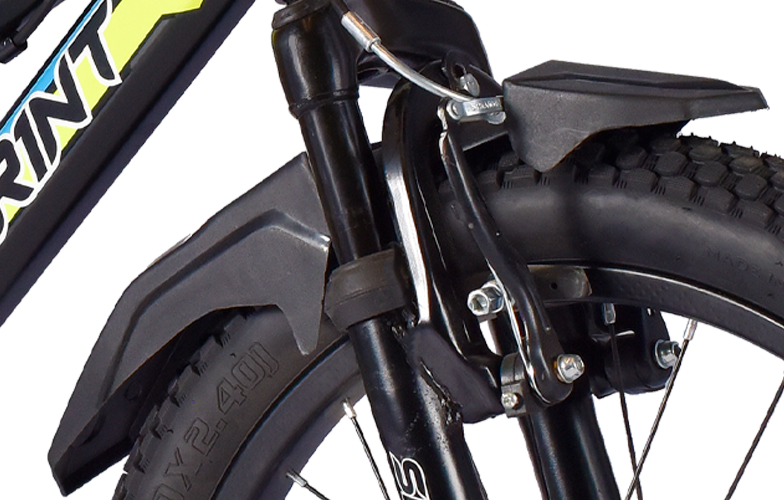 Hero sprint Voltage - Black yellow Suspension